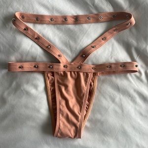 Studded thong